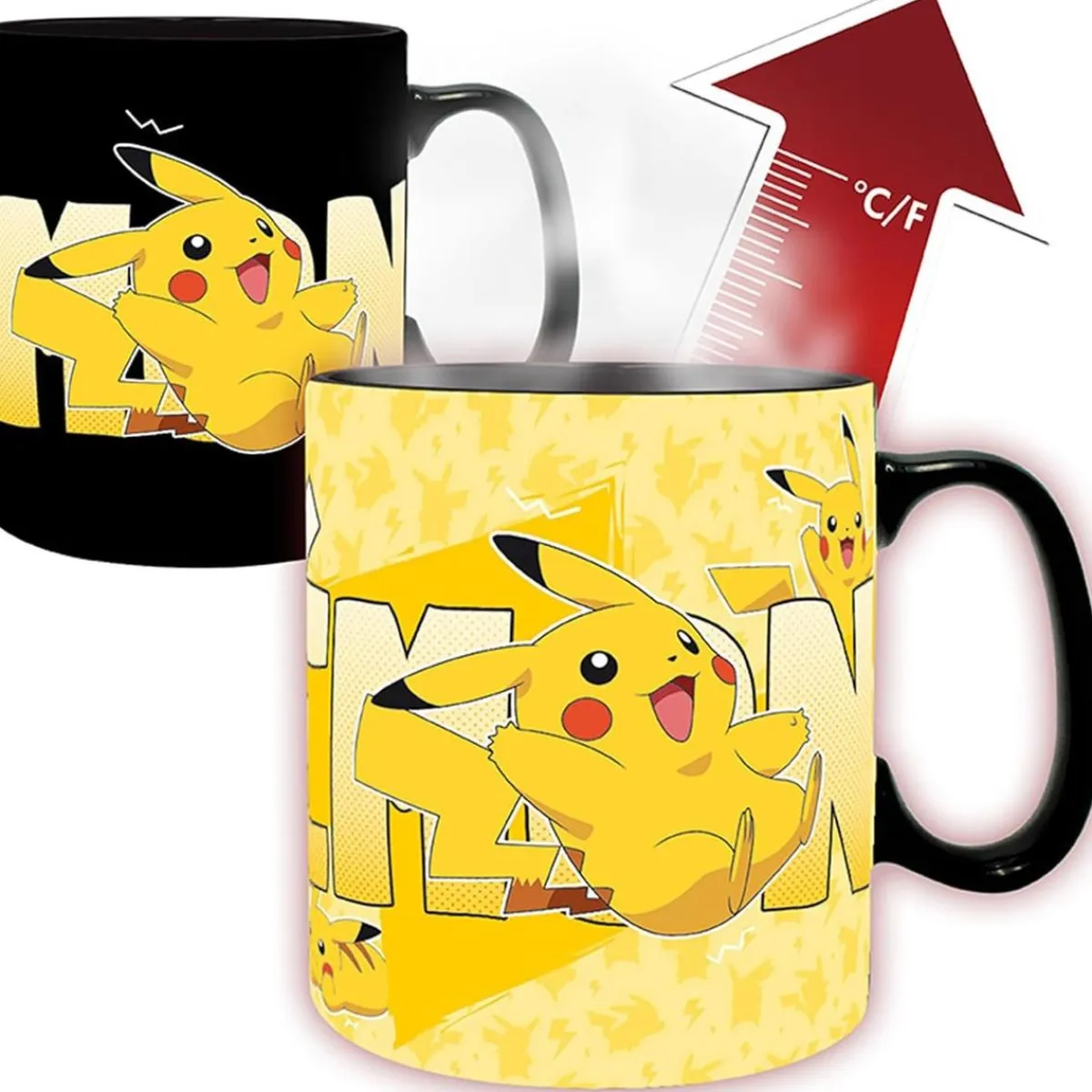Pokemon - Taza térmica Pikachu 460 ml*ABYSSE CORP