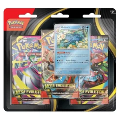 Pokémon - Blister 3 sobres de refuerzo Mega Evolución en español (Varios modelos)*BANDAI Hot