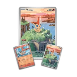 Outlet Pokémon - Colección Ilustración Victini - Fulgor Negro y Llama Blanca (español) Juegos Y Puzzles|Friki Zone