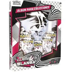 Pokémon - Álbum para colecciones Escarlata y Púrpura: Llama Blanca (Español)*BANDAI