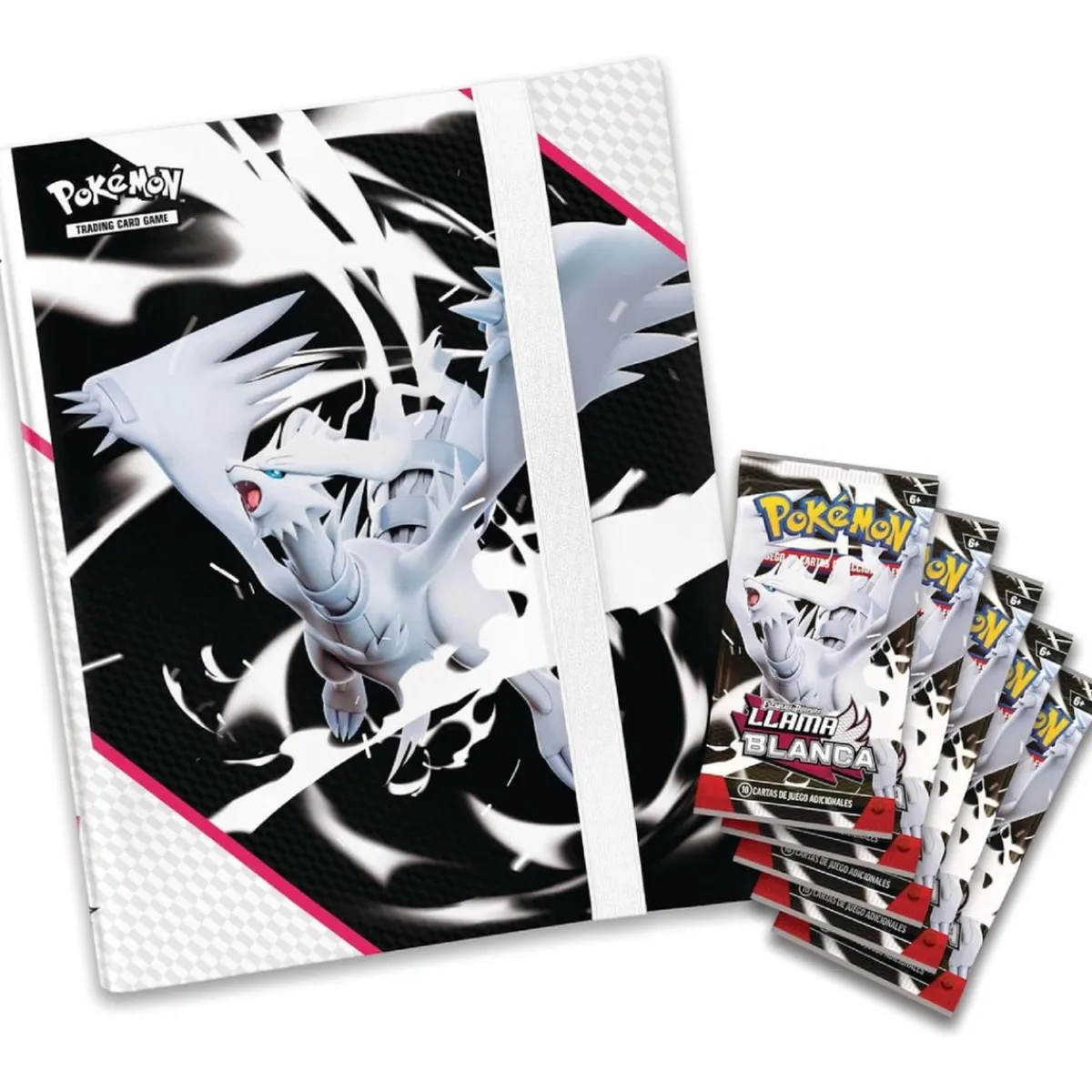 Pokémon - Álbum para colecciones Escarlata y Púrpura: Llama Blanca (Español)*BANDAI