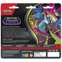 Pokémon - Megaevolución Fuegos Fantasmales - Blíster 3 sobres de cartas en español (Varios modelos)*BANDAI Discount