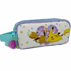 Pokémon - Portatodo triple - Colección Flowers*C Y P BRANDS Clearance