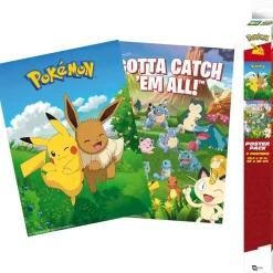 Outlet Pokémon - Set de 2 pósters 52 x 38 cm Merchandising|Friki Zone