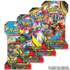 Pokémon - Sobre de cartas en blister Mega Evolución en español (Varios modelos)*BANDAI Online