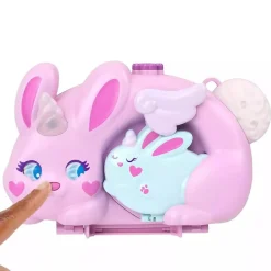 Clearance Polly Pocket - Cofre Bolso Conejito Coleccionables Y Mini Mundos