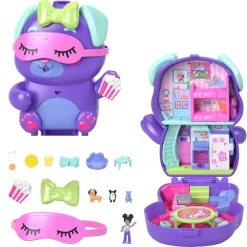 New Polly Pocket - Estuche animal Pocket World (Varios modelos) Coleccionables Y Mini Mundos