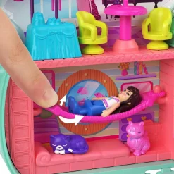 New Polly Pocket - Estuche animal Pocket World (Varios modelos) Coleccionables Y Mini Mundos