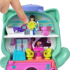 New Polly Pocket - Estuche animal Pocket World (Varios modelos) Coleccionables Y Mini Mundos