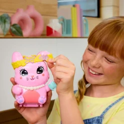 New Polly Pocket - Estuche animal Pocket World (Varios modelos) Coleccionables Y Mini Mundos