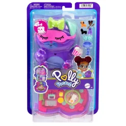New Polly Pocket - Estuche animal Pocket World (Varios modelos) Coleccionables Y Mini Mundos