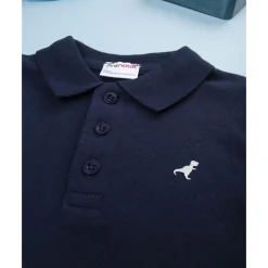 Discount Polo de niño azul marino de manga larga Niño·Bebé Niño 3-36 Meses|Bebé Niño 3-36 Meses·Camisas Y Camisetas