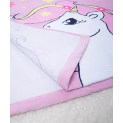 Poncho de playa con capucha para niña – Unicornio*Prenatal Clearance