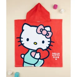 Hot Poncho de Playa Hello Kitty para Niñas Calzado Y Accesorios·Accesorios Y Complementos
