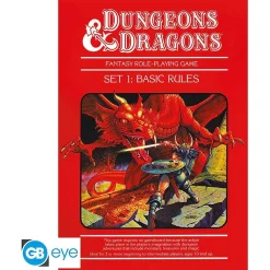 New Póster de reglas básicas Dungeons & Dragons 91,5 x 61 cm Friki Zone|Merchandising