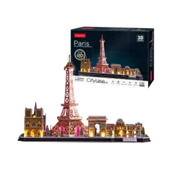 Outlet Puzzle 3D City Line Led (Varios modelos) Juegos Y Puzzles