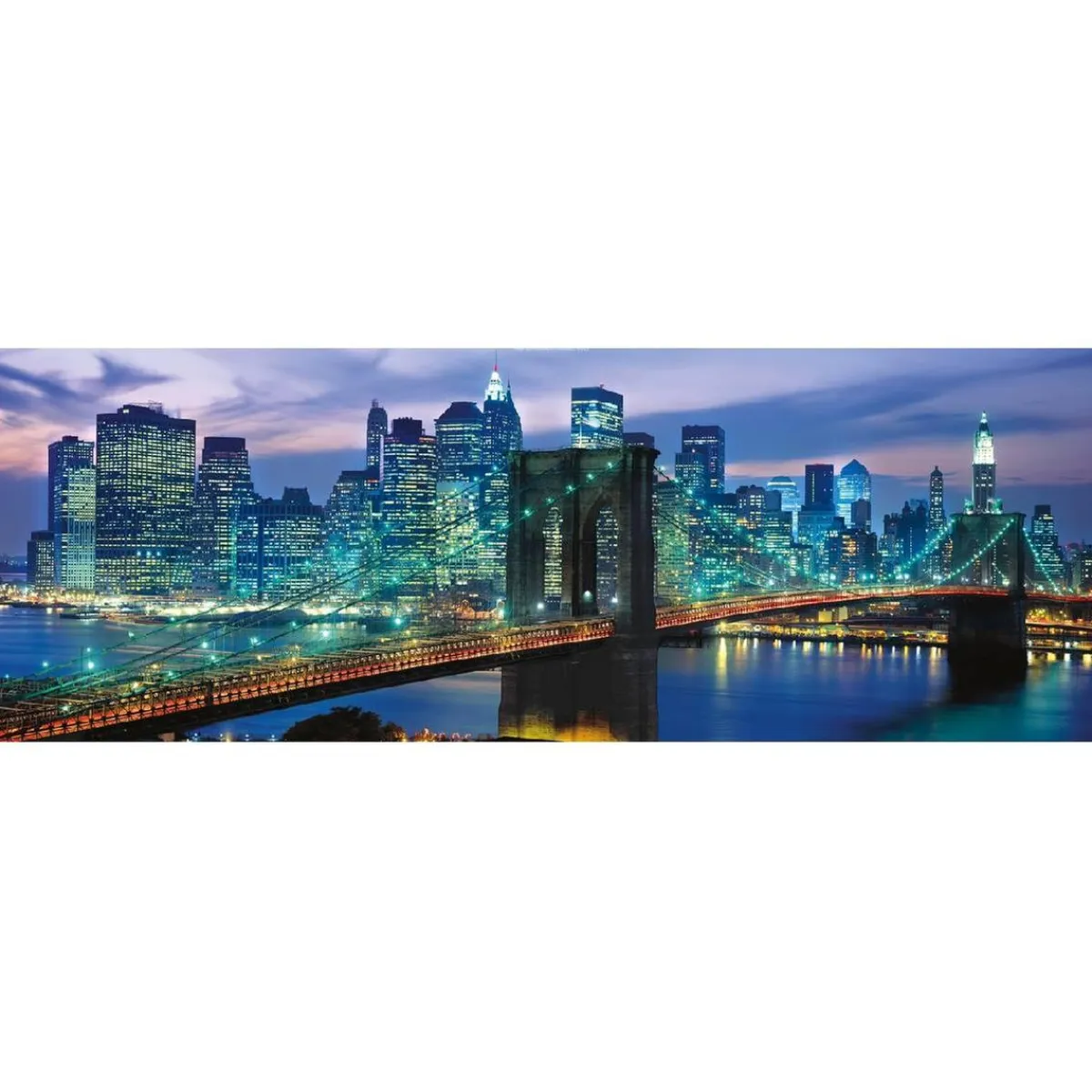 Clearance Puzzle panorama - Puente de Brooklyn - 1000 piezas Juegos Y Puzzles