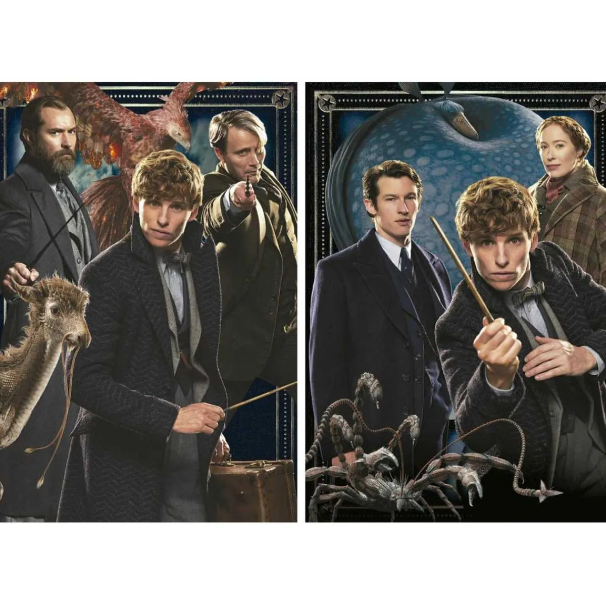 Discount Puzzles Fantastic Beast 2x500 piezas con cola fix incluida Juegos Y Puzzles