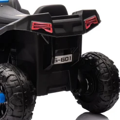 Discount Quad eléctrico para niños Azul y Negro Vehículos De Batería O A Pedales