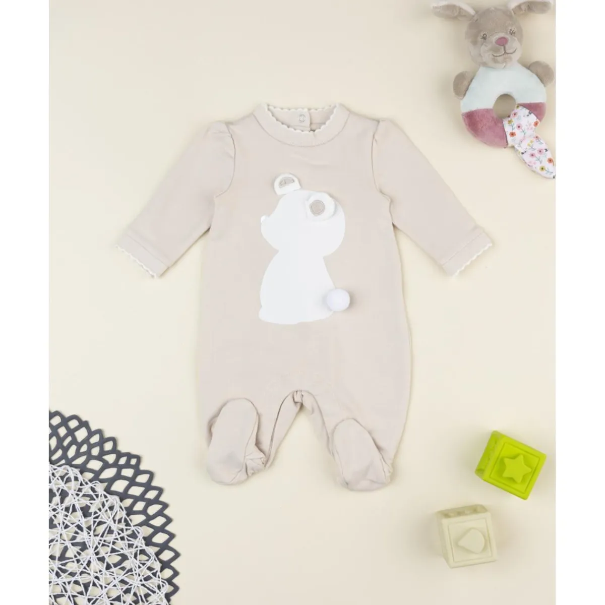 Best Ranita bebé niña marrón con pompon Ropa Y Accesorios·Peleles|Recién Nacido·Ropa Y Accesorios