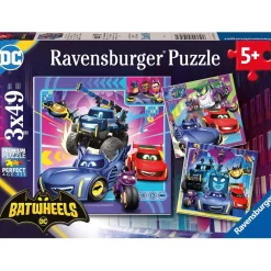 Ravensburger - 3 puzzles 49 piezas Batwheels*RAVENSBURGER IBÉRICA