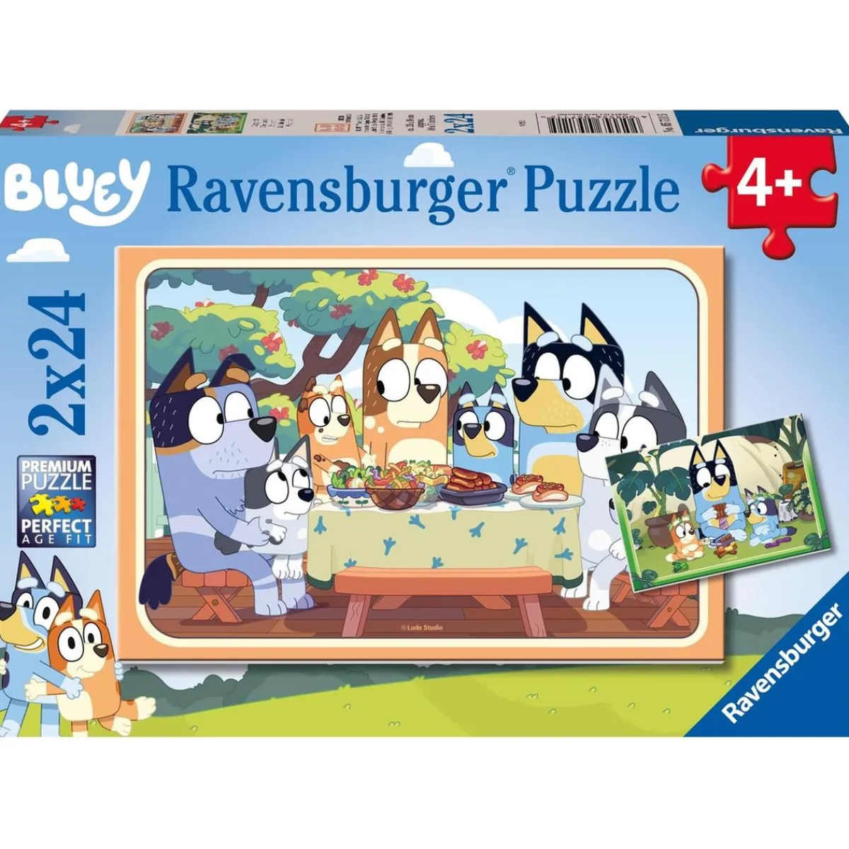 Ravensburger - 2 puzzles 24 piezas Bluey*RAVENSBURGER IBÉRICA Clearance
