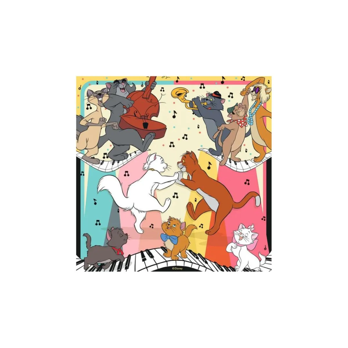 Ravensburger - Animales felices - Puzzle 3x49 pìezas*RAVENSBURGER IBÉRICA Best