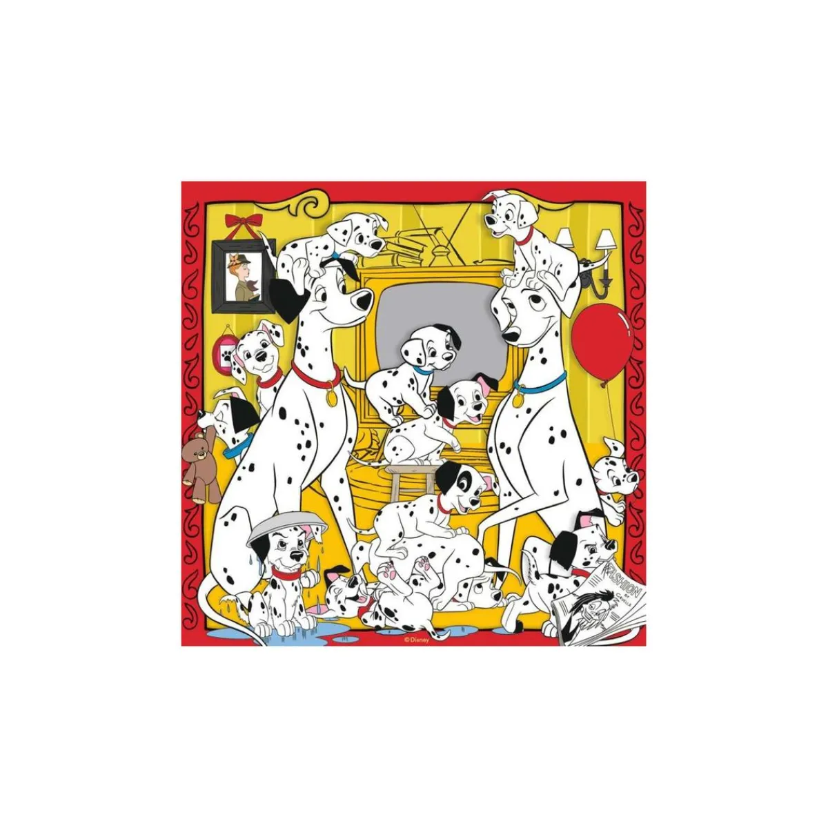 Ravensburger - Animales felices - Puzzle 3x49 pìezas*RAVENSBURGER IBÉRICA Best