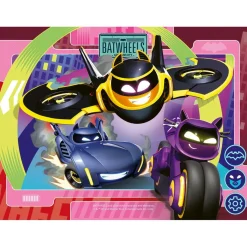 Discount - Batman - Batwheels Puzzle 4 in a Box Juegos Y Puzzles