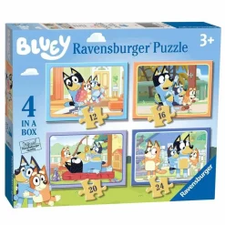 Ravensburger - Bluey - Puzzle 4 in a Box Colección para Niños ㅤ*RAVENSBURGER IBÉRICA Discount