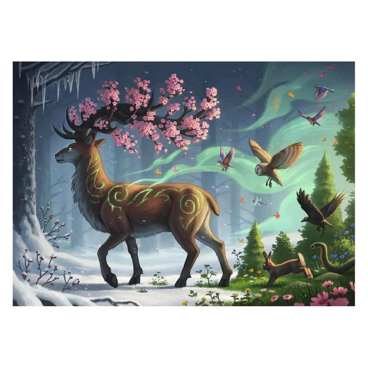 Sale Ravensburger - Ciervo en primavera - Puzzle 1000 piezas Juegos Y Puzzles