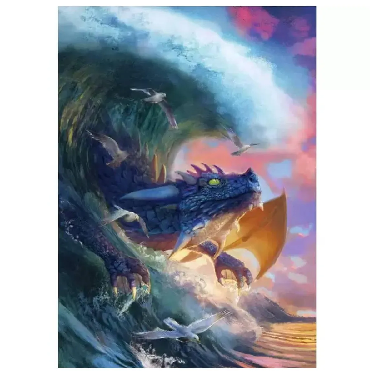 Ravensburger - El dragón del mar - Puzzle 1000 piezas Juegos Y Puzzles