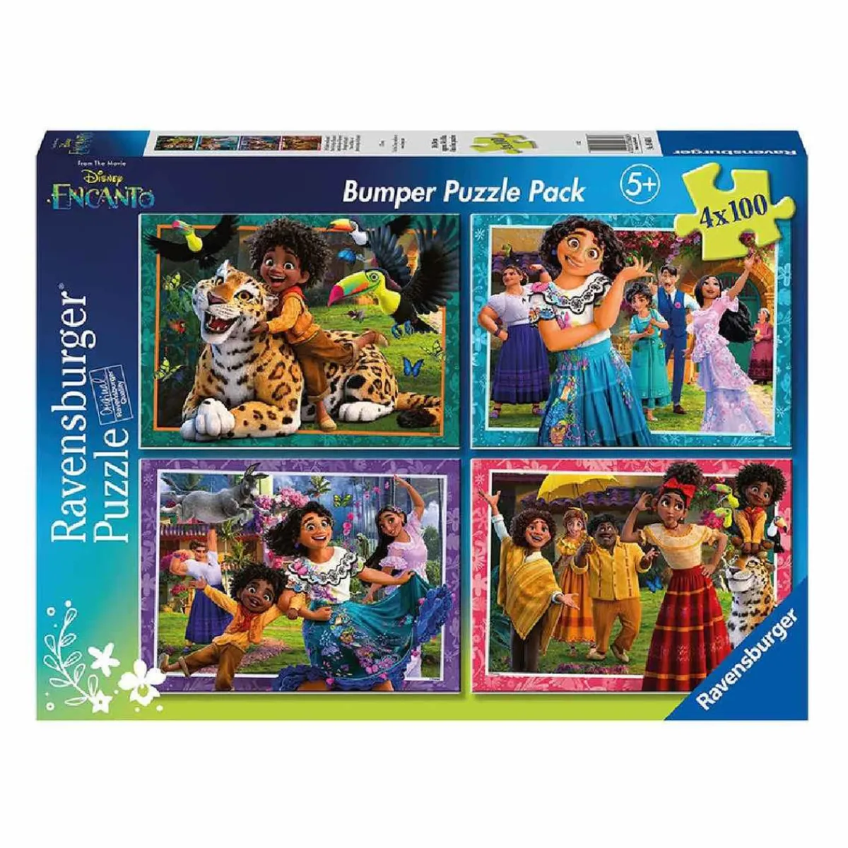 Outlet Ravensburger - Encanto - Pack 4 puzzles 100 piezas Juegos Y Puzzles