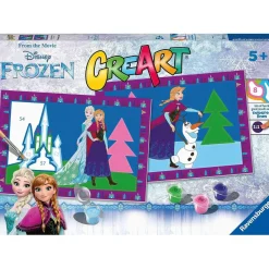 Discount Ravensburger - Frozen - Kit de pintura por números Frozen serie Junior ㅤ Arte Y Manualidades