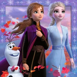 Sale - Frozen - Pack Puzzles 3x49 Piezas Frozen 2 Juegos Y Puzzles