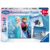 Ravensburger - Frozen - Pack 3 puzzles*RAVENSBURGER IBÉRICA Outlet
