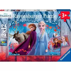 Ravensburger - Frozen - Puzzles 2x12 piezas Frozen 2*RAVENSBURGER IBÉRICA Clearance