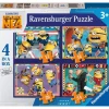 - Gru - Puzzle 4 in a box Mi Villano Favorito 4*RAVENSBURGER New