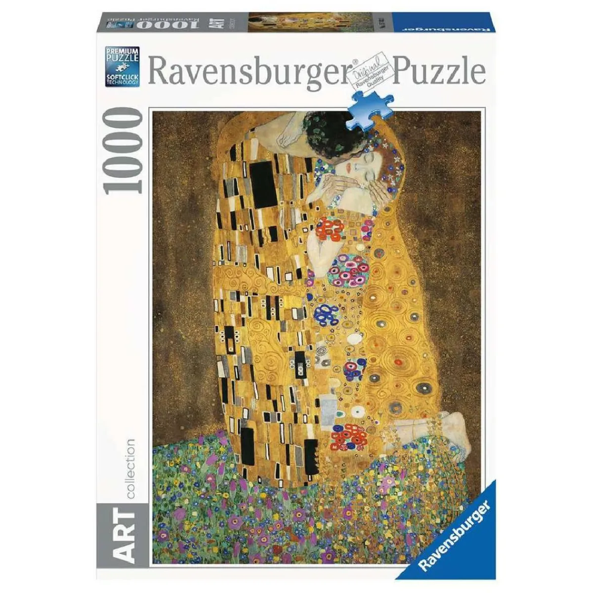 Ravensburger - Gustav Klimt: El beso - Puzzle 1000 piezas*NATHAN Online