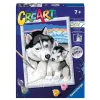 Ravensburger - Huskies siberianos CreArt*RAVENSBURGER IBÉRICA