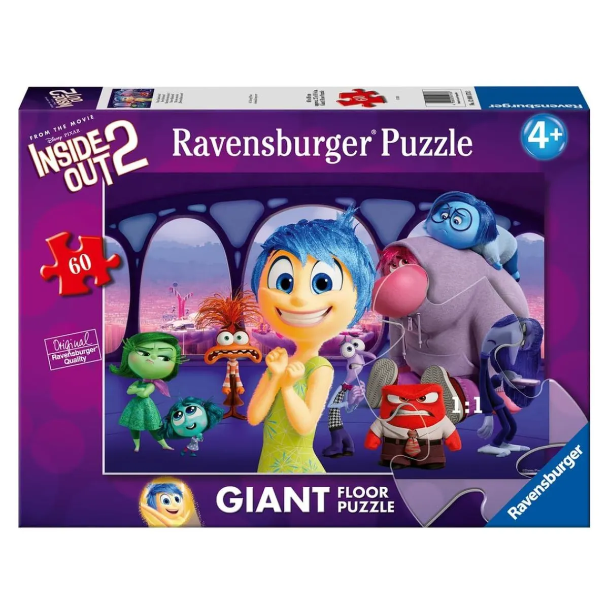 Ravensburger - Inside Out 2 - Puzzle 60 piezas gigante*RAVENSBURGER IBÉRICA Sale