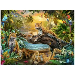 New Ravensburger - Leopardos en la jungla - Puzzle 1500 piezas Juegos Y Puzzles