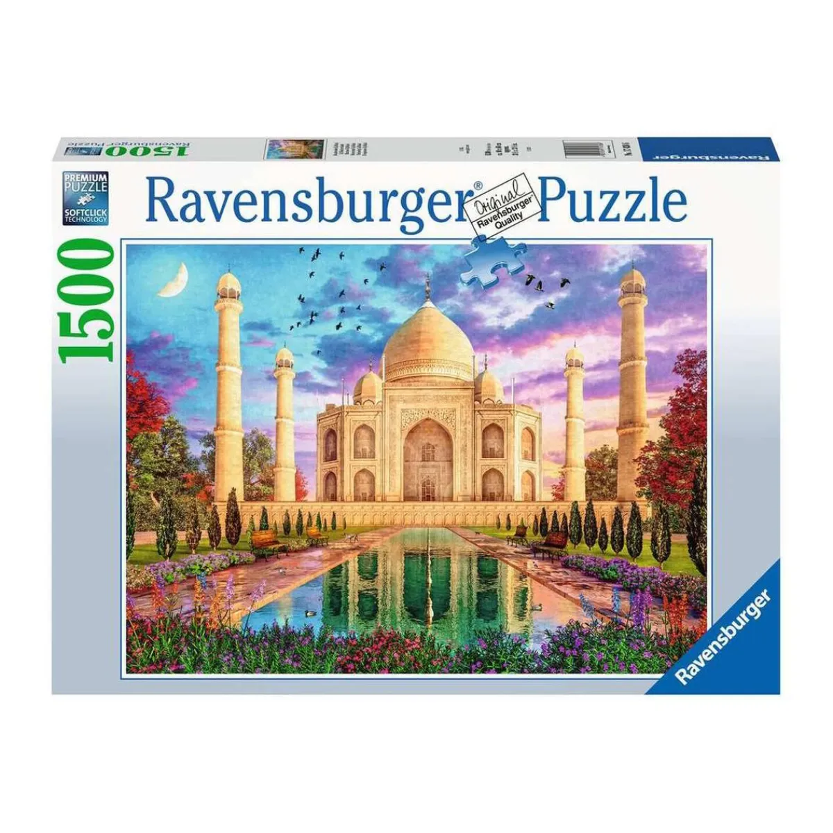 Outlet Ravensburger - Majestuoso Taj Mahal - Puzzle 1500 piezas Juegos Y Puzzles