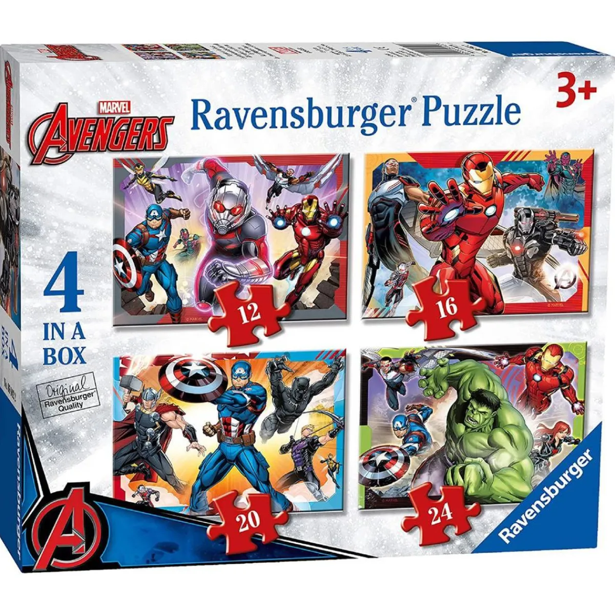 Ravensburger - Marvel Avengers - Puzzle progresivo*RAVENSBURGER IBÉRICA Discount