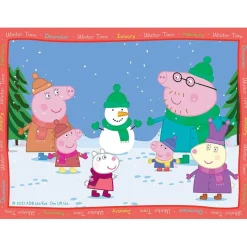 - Peppa Pig - Puzzle 4 in a box*RAVENSBURGER New