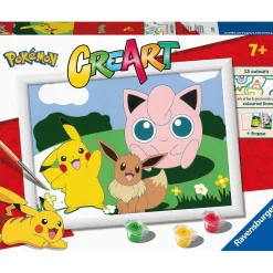 Best Ravensburger - Pokemon - Kit creativo para pintar por números Pokémon Classic Serie D ㅤ Arte Y Manualidades