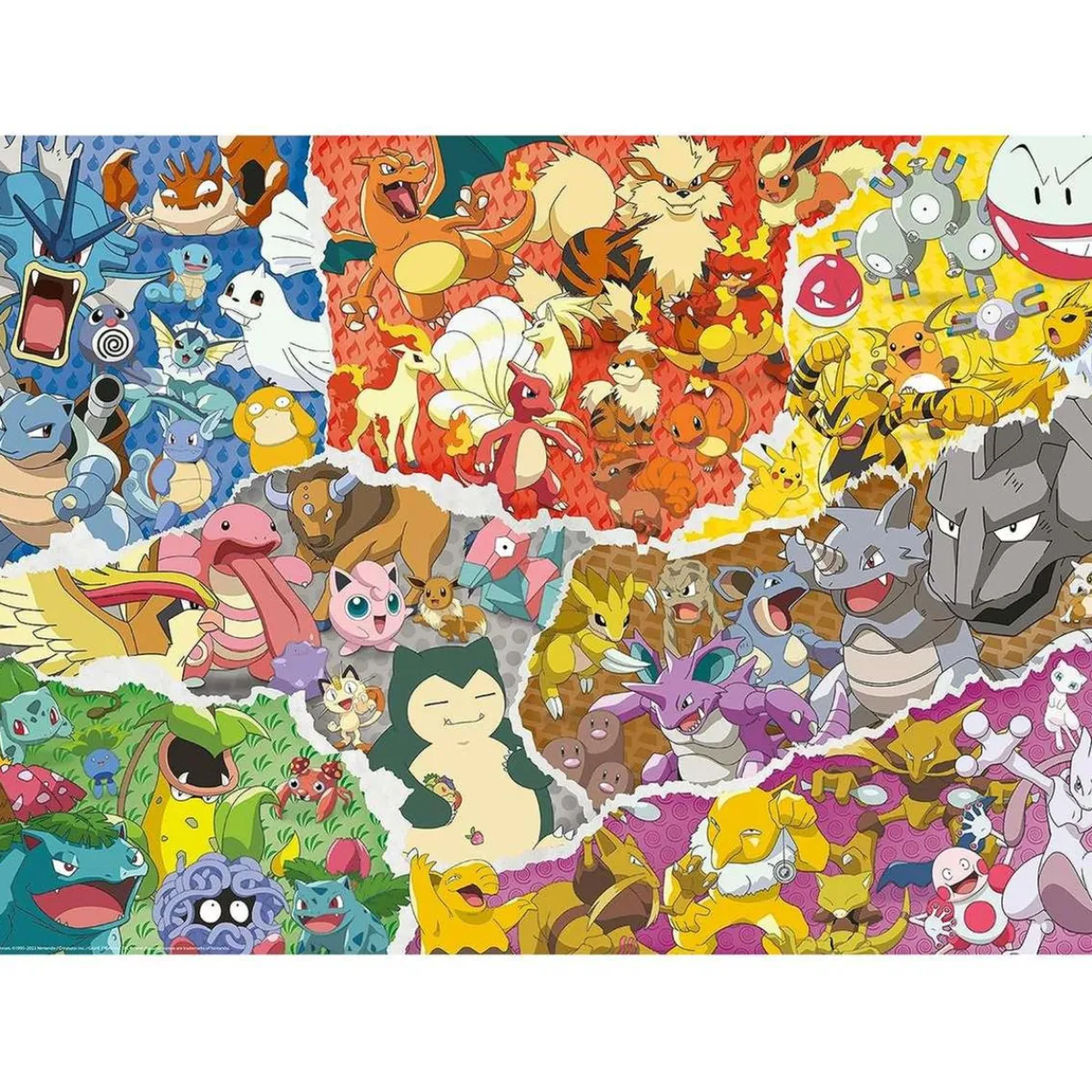 New Ravensburger - Pokemon - Pokemon, puzzle de 1000 piezas ㅤ Juegos Y Puzzles
