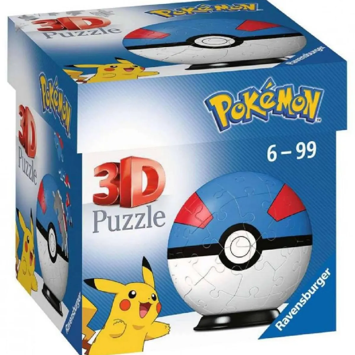 Hot Ravensburger - Pokemon - Pokeball Classic Puzzle 3D (varios modelos) Juegos Y Puzzles