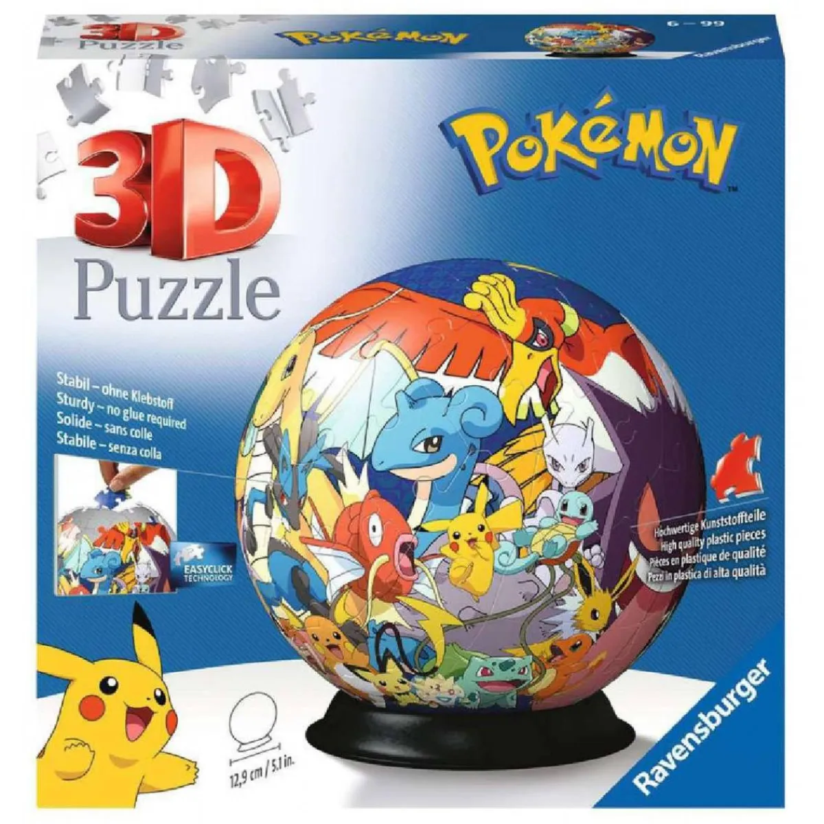 Ravensburger - Pokemon - Puzzle 3D - Ball*RAVENSBURGER IBÉRICA Discount