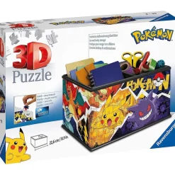 Ravensburger - Pokemon - Puzzle 3D Storage Box Pokémon Ravensburger ㅤ*RAVENSBURGER IBÉRICA